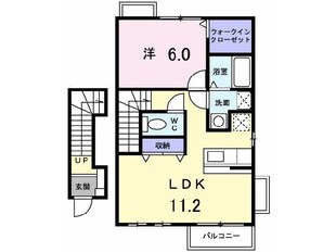 ヴェルジュＭ　Ⅰ・Ⅱの物件間取画像